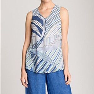 Nic + Zoe Palm Lines Tank
